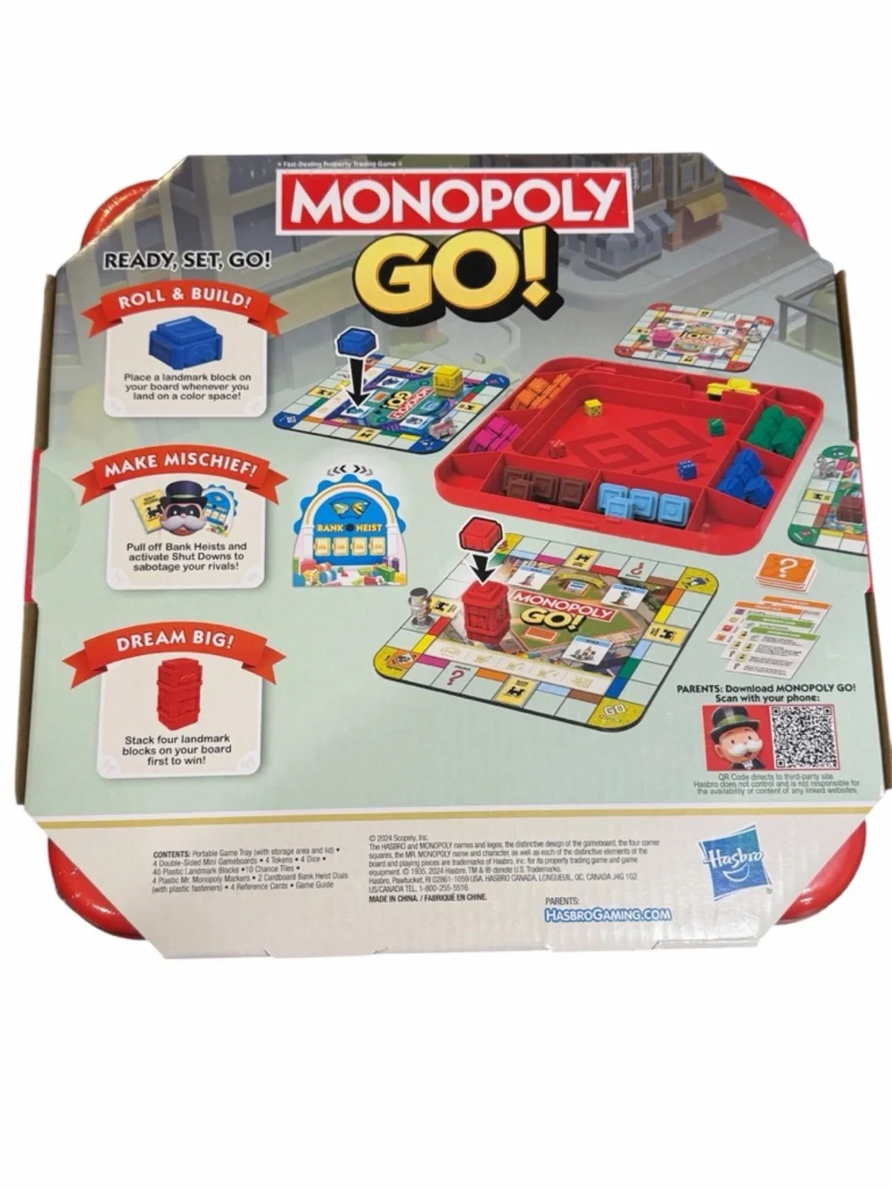 Hasbro Monopoly GO! Board Game - NWT